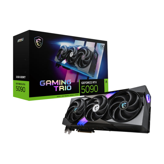 MSI Gaming Trio GeForce RTX 5090 OC 32GB GDDR7 Video Card